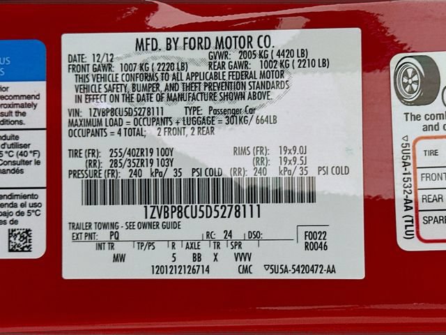Used 2013 Ford Mustang Boss 302 w/ Boss 302 Accessory Pkg RWD image 34