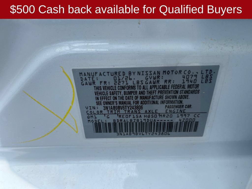 New 2026 Nissan Sentra S w/ Floor Mat Package FWD image 31