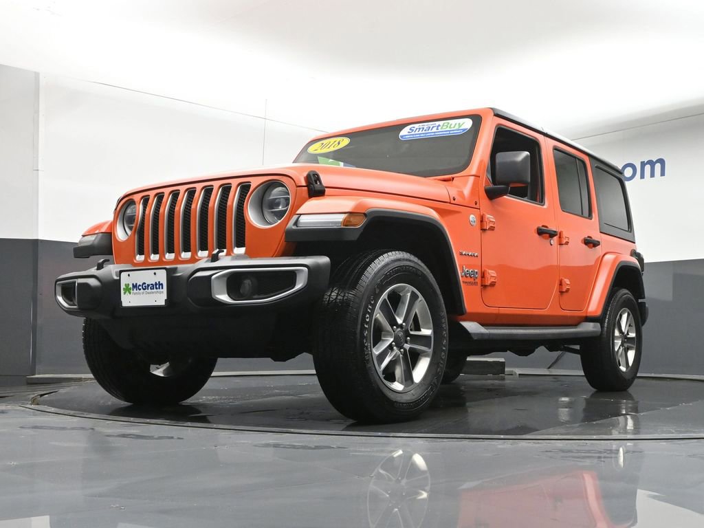 Used 2018 Jeep Wrangler Unlimited Sahara w/ Dual Top Group image 6