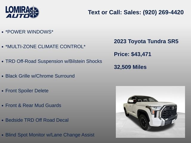 Used 2023 Toyota Tundra SR5 AWD/4WD image 20