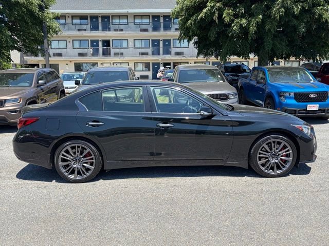 Used 2023 INFINITI Q50 Red Sport 400 w/ Black Opal Edition AWD/4WD image 7