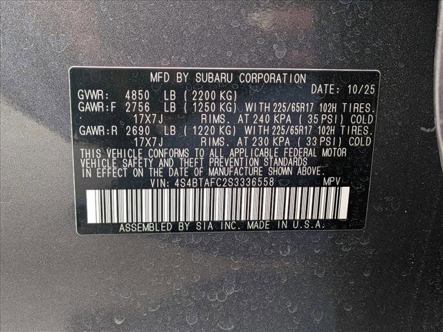 Used 2025 Subaru Outback Premium image 25