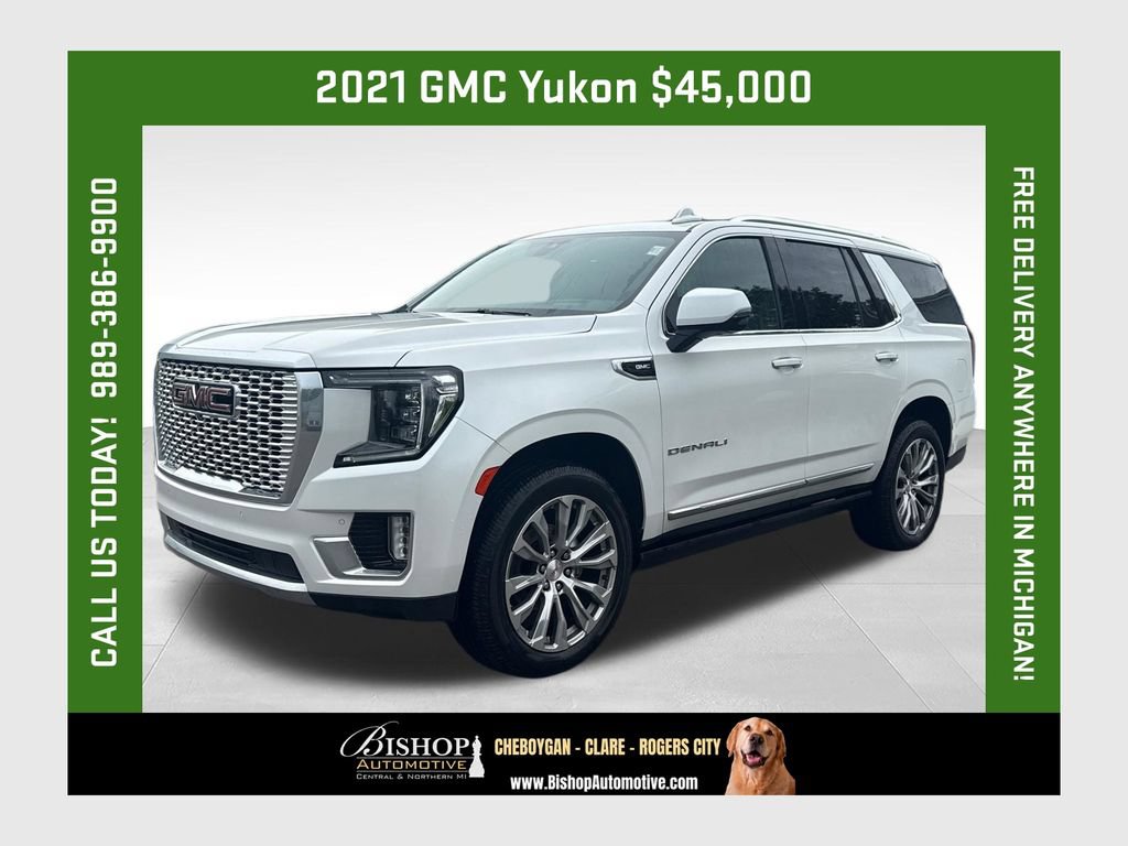 Used 2021 GMC Yukon Denali w/ Denali Premium Package AWD/4WD image 1