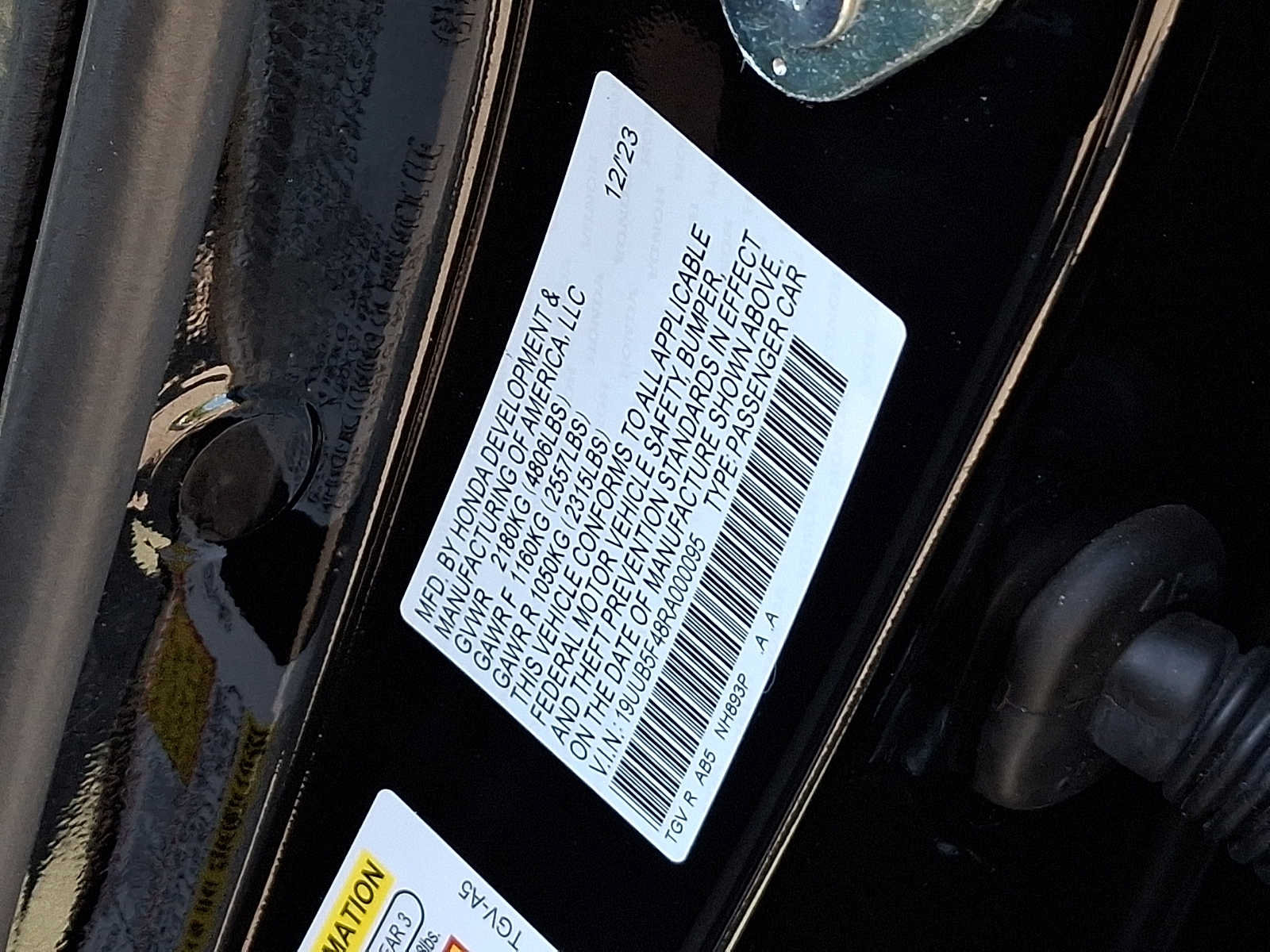 Certified 2024 Acura TLX w/ Technology Package FWD image 30