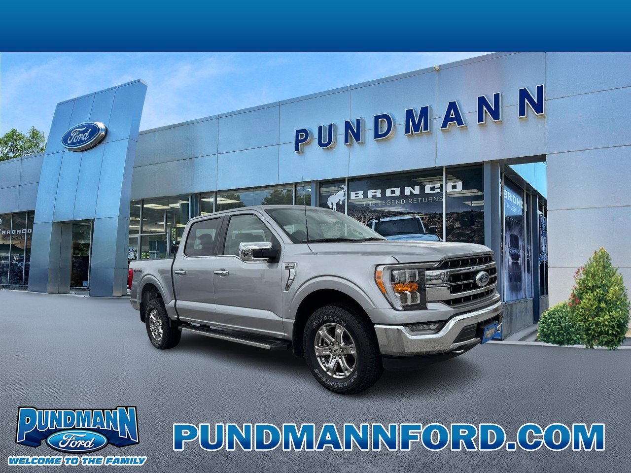 Used 2021 Ford F150 Lariat AWD/4WD image 1