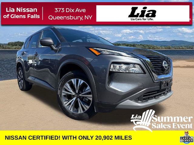 Certified 2023 Nissan Rogue SV w/ SV Premium B Package AWD/4WD image 1