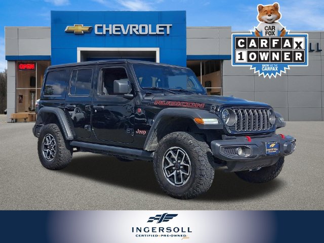 Used 2025 Jeep Wrangler Unlimited Rubicon AWD/4WD image 1