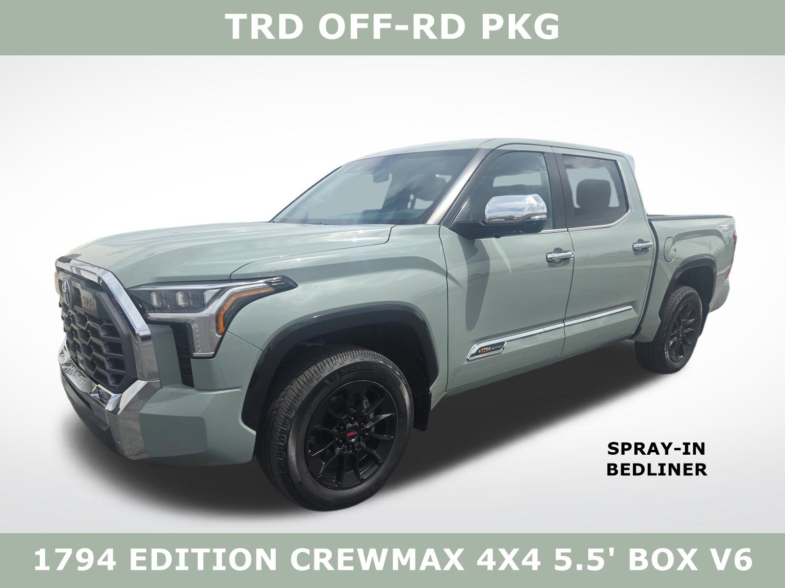 Used 2025 Toyota Tundra 1794 Edition w/ TRD Off-Road Package AWD/4WD video 1