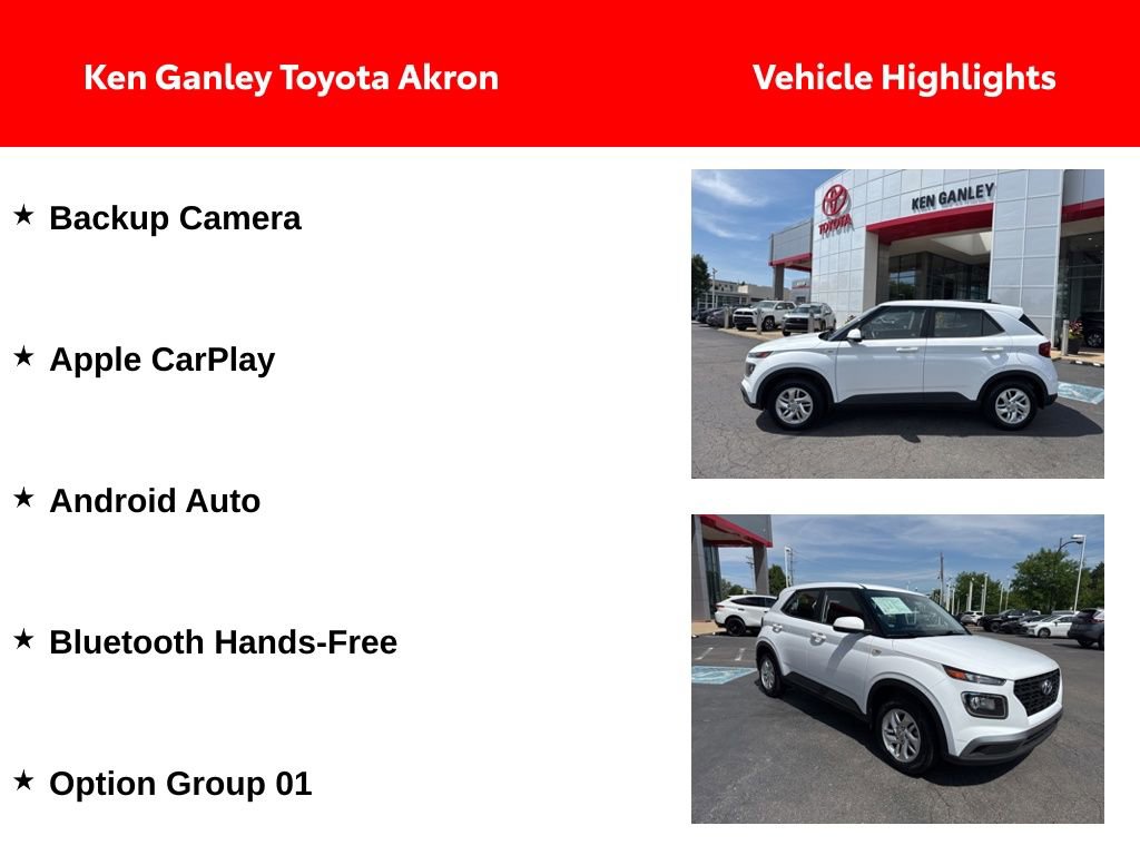 Used 2021 Hyundai Venue SE FWD image 2
