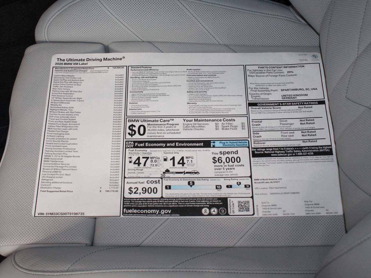 New 2026 BMW XM Label Red image 26