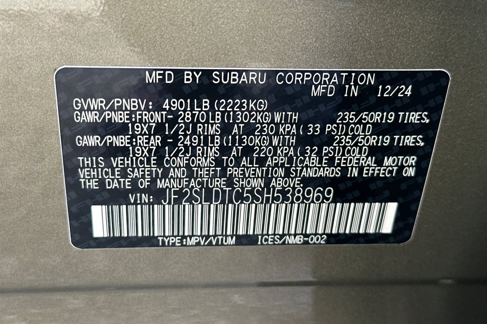 Used 2025 Subaru Forester Touring AWD/4WD image 41