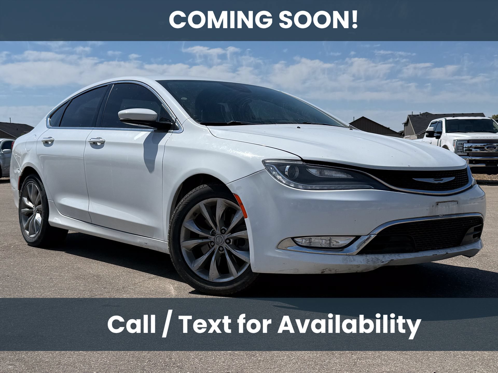 Used 2015 Chrysler 200 C w/ Navigation & Sound Group I