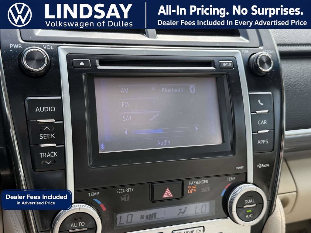 Used 2012 Toyota Camry XLE w/ Leather Pkg FWD image 17