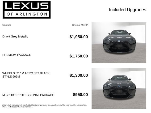 Used 2025 BMW 760i xDrive w/ Premium Package image 4