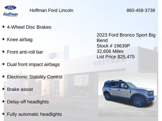 Used 2023 Ford Bronco Sport Big Bend AWD/4WD image 24
