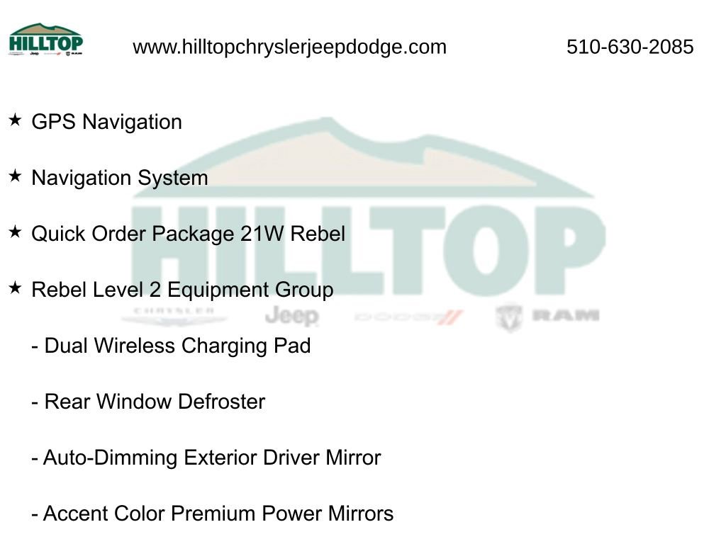 New 2026 RAM 1500 Rebel w/ Rebel Level 2 Equipment Group image 5