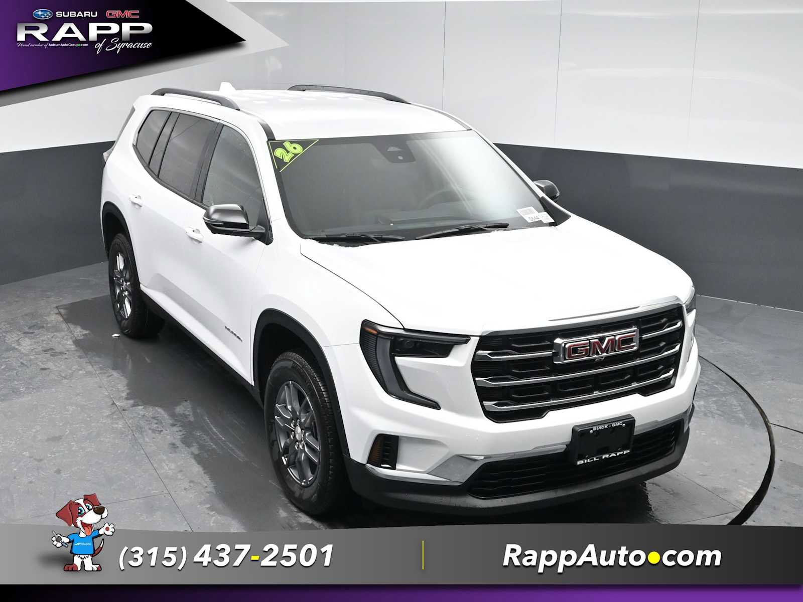 New 2026 GMC Acadia Elevation w/ LPO, Floor Liner Package image 15