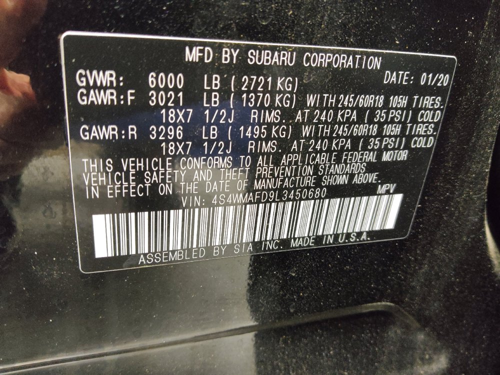 Used 2020 Subaru Ascent Premium w/ Convenience Package image 33