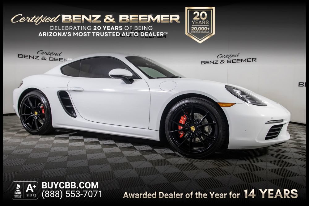 Used 2018 Porsche 718 Cayman S