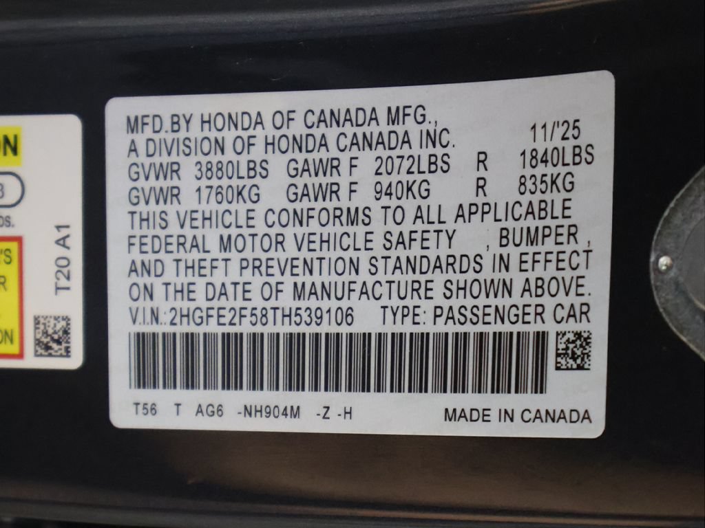Used 2026 Honda Civic Sport image 47