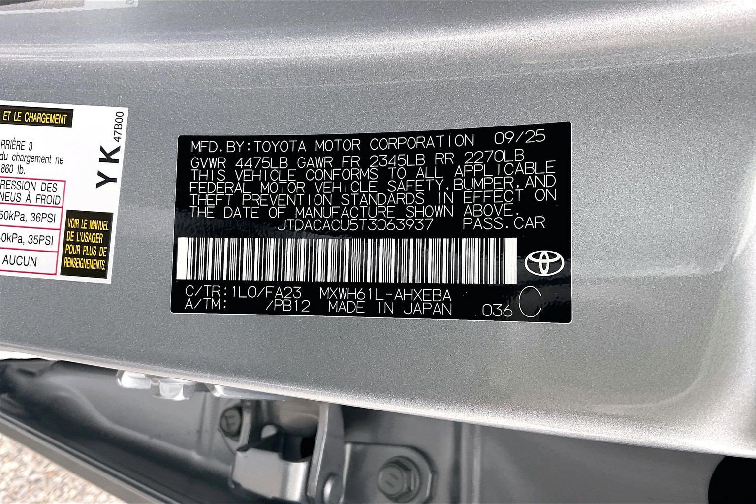 New 2026 Toyota Prius Plug-In Hybrid FWD image 17