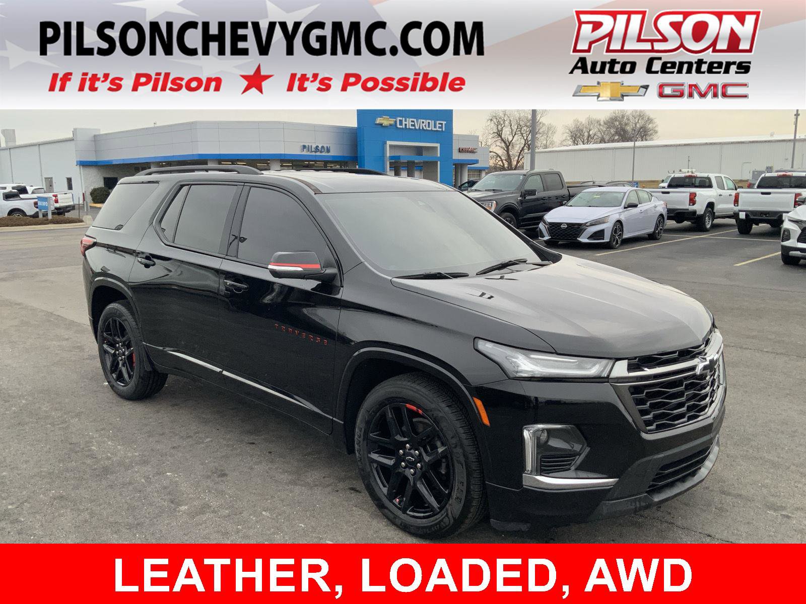 Used 2023 Chevrolet Traverse Premier w/ Redline Edition image 1