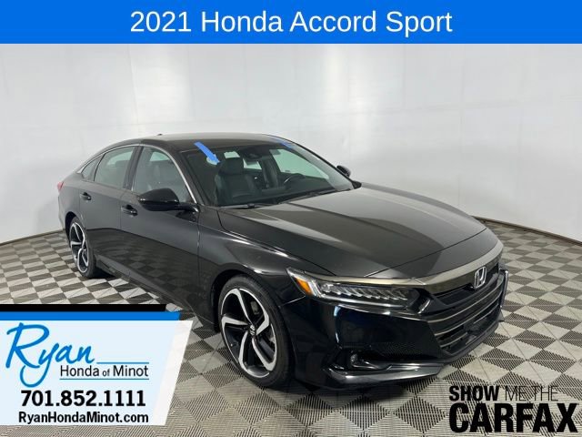 Certified 2021 Honda Accord Sport