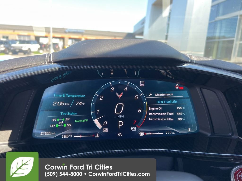 Used 2023 Chevrolet Corvette Stingray Preferred Cpe w/ Z51 Performance Package image 2