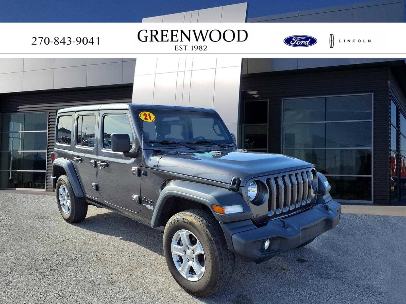 Used 2021 Jeep Wrangler Unlimited Sport video 1