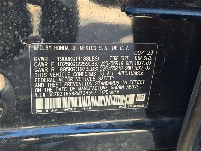 Certified 2024 Honda HR-V Sport image 24