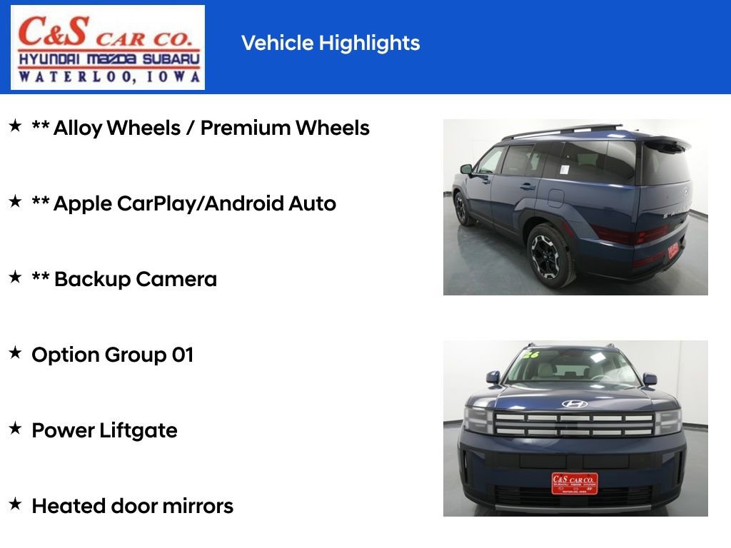 New 2026 Hyundai Santa Fe SEL AWD/4WD image 7