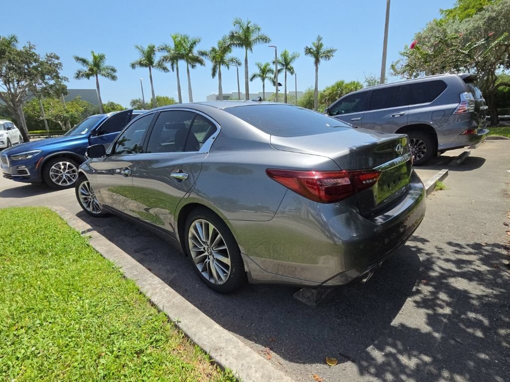 Used 2023 INFINITI Q50 Luxe w/ Cargo Package RWD image 9