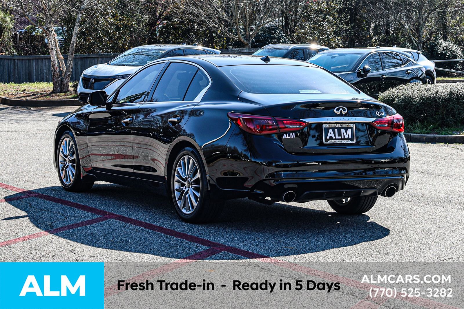 Used 2024 INFINITI Q50 Luxe w/ Cargo Package RWD image 6