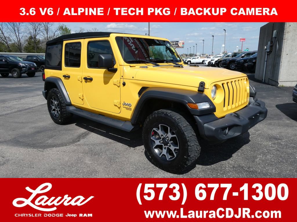Used 2019 Jeep Wrangler Unlimited Sport S