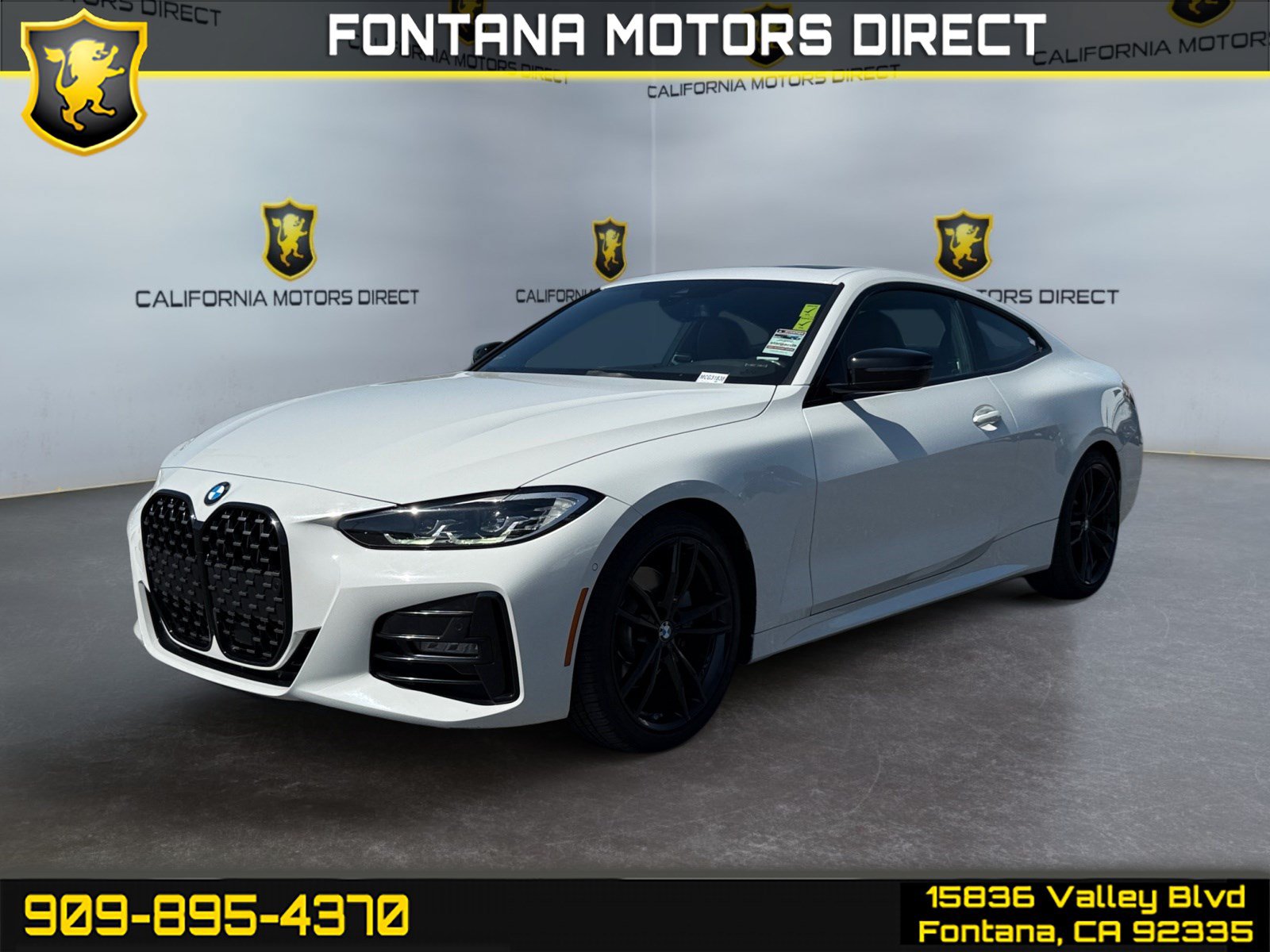 Used 2021 BMW 430i Coupe w/ M Sport Package RWD image 1