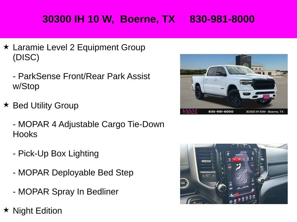 Used 2021 RAM 1500 Laramie AWD/4WD image 30