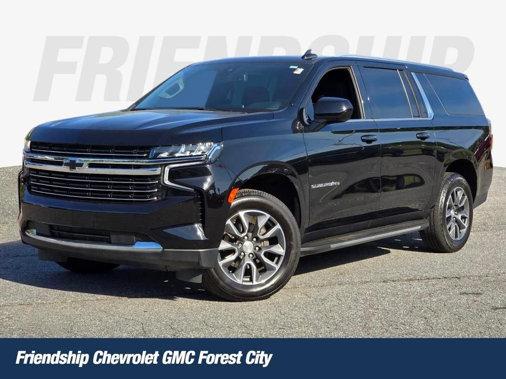 Used 2021 Chevrolet Suburban LT RWD image 1