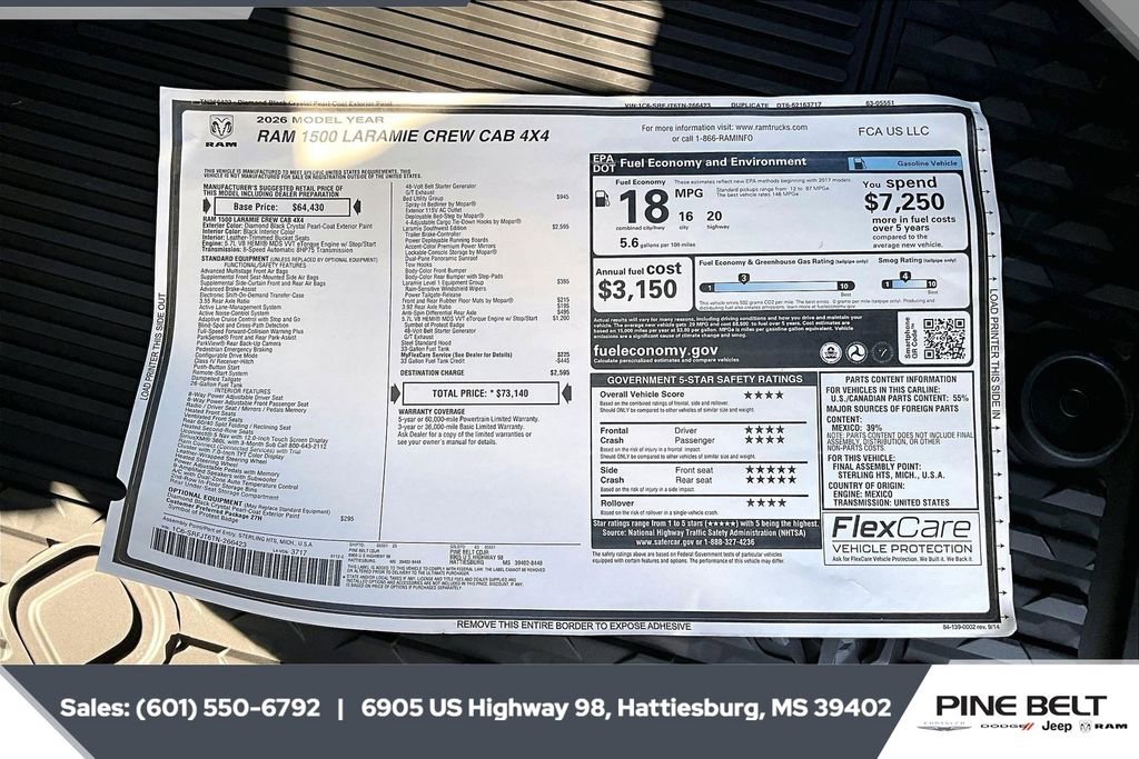 New 2026 RAM 1500 Laramie w/ Laramie Southwest Edition image 12