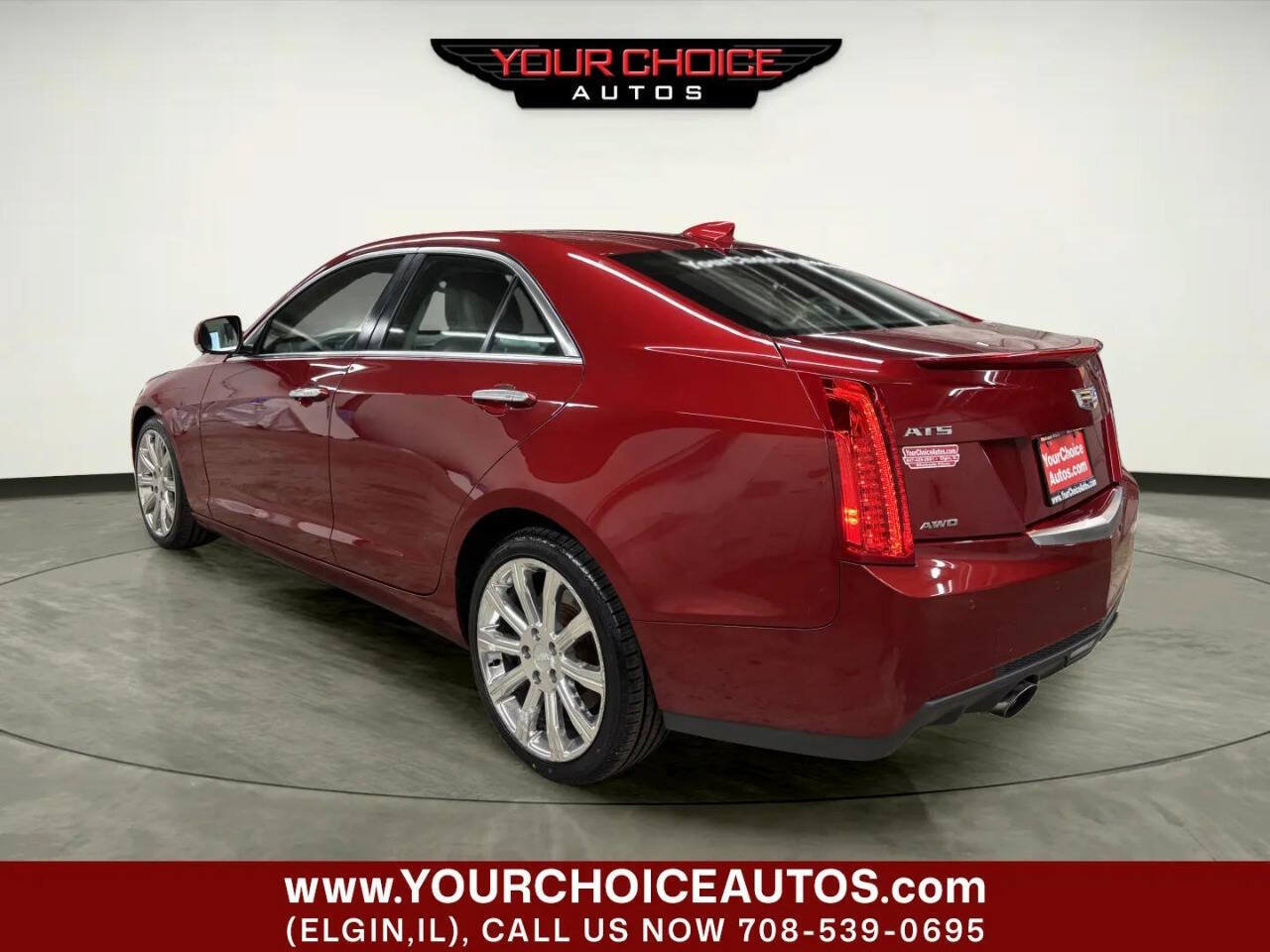 Used 2017 Cadillac ATS Luxury w/ Safety and Security Package AWD/4WD image 3