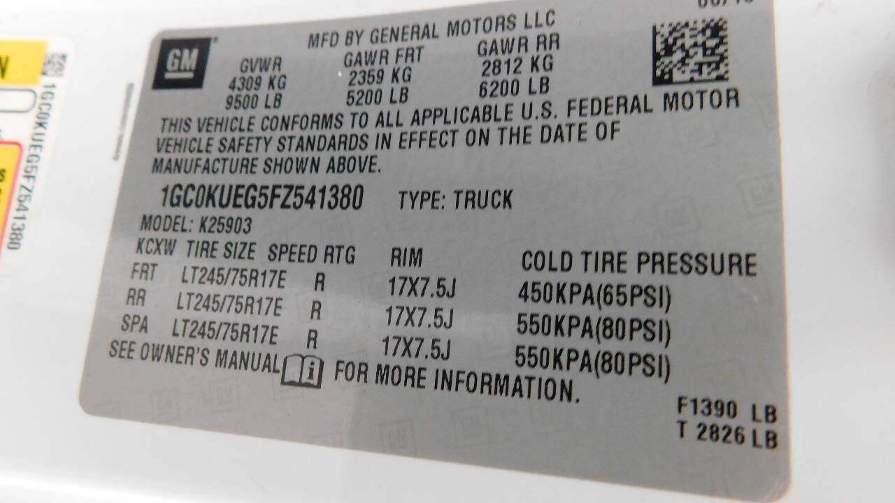 Used 2015 Chevrolet Silverado 3500 LT w/ LT Convenience Package AWD/4WD image 69