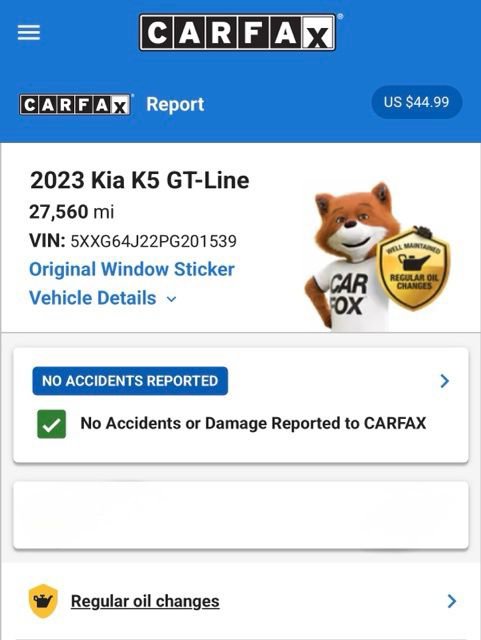 Used 2023 Kia K5 GT-Line w/ GT-Line Premium Package image 5
