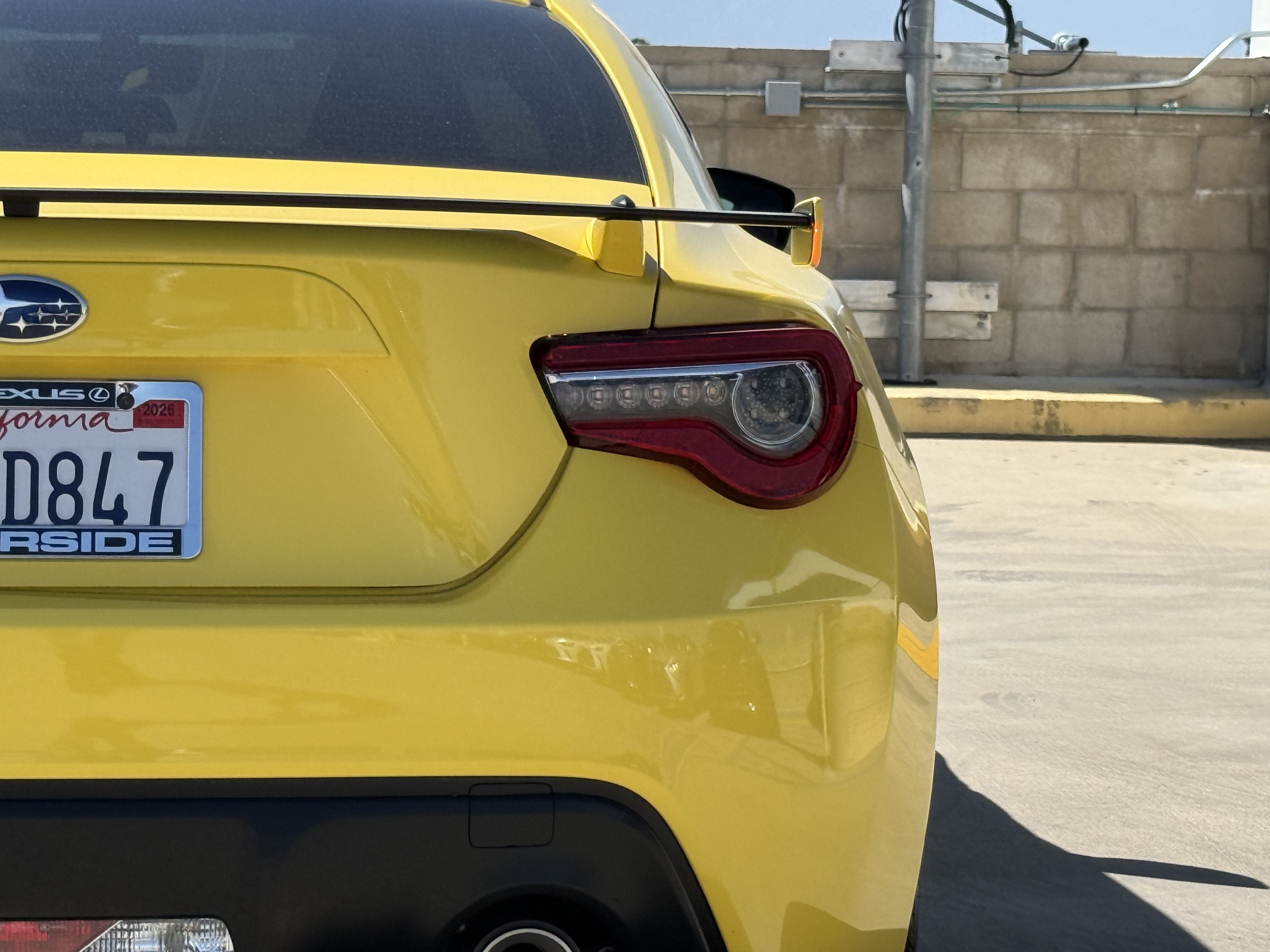 Used 2017 Subaru BRZ Series.Yellow RWD image 13