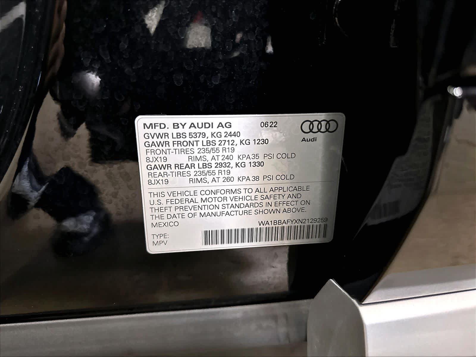 Used 2022 Audi Q5 2.0T Premium Plus w/ Premium Plus Package AWD/4WD image 34
