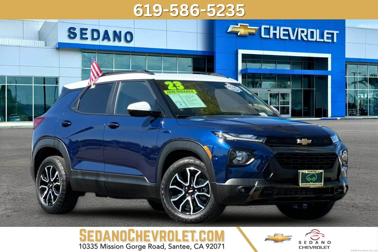 Certified 2023 Chevrolet TrailBlazer ACTIV w/ Convenience Package FWD image 1
