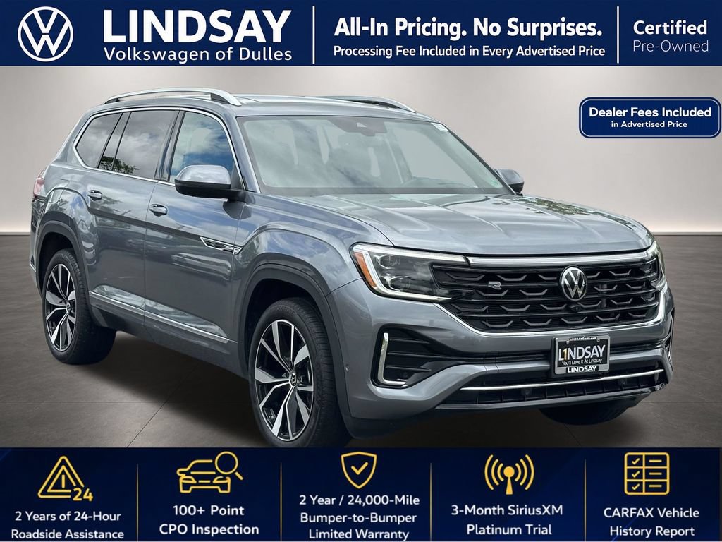 Certified 2025 Volkswagen Atlas SEL Premium R-Line