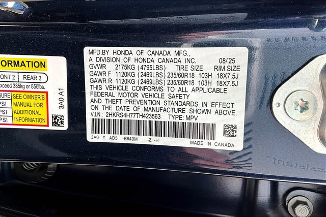 New 2026 Honda CR-V EX-L image 30