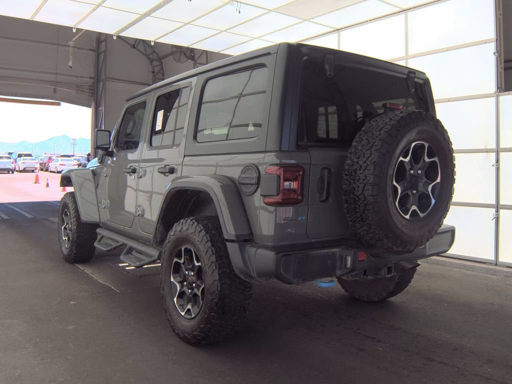 Used 2021 Jeep Wrangler Unlimited Rubicon 4xe w/ Cold Weather Group AWD/4WD image 4