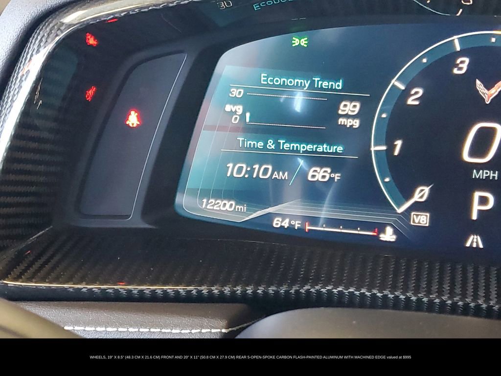 Certified 2023 Chevrolet Corvette Stingray Preferred Conv w/ Stealth Interior Trim Package image 12