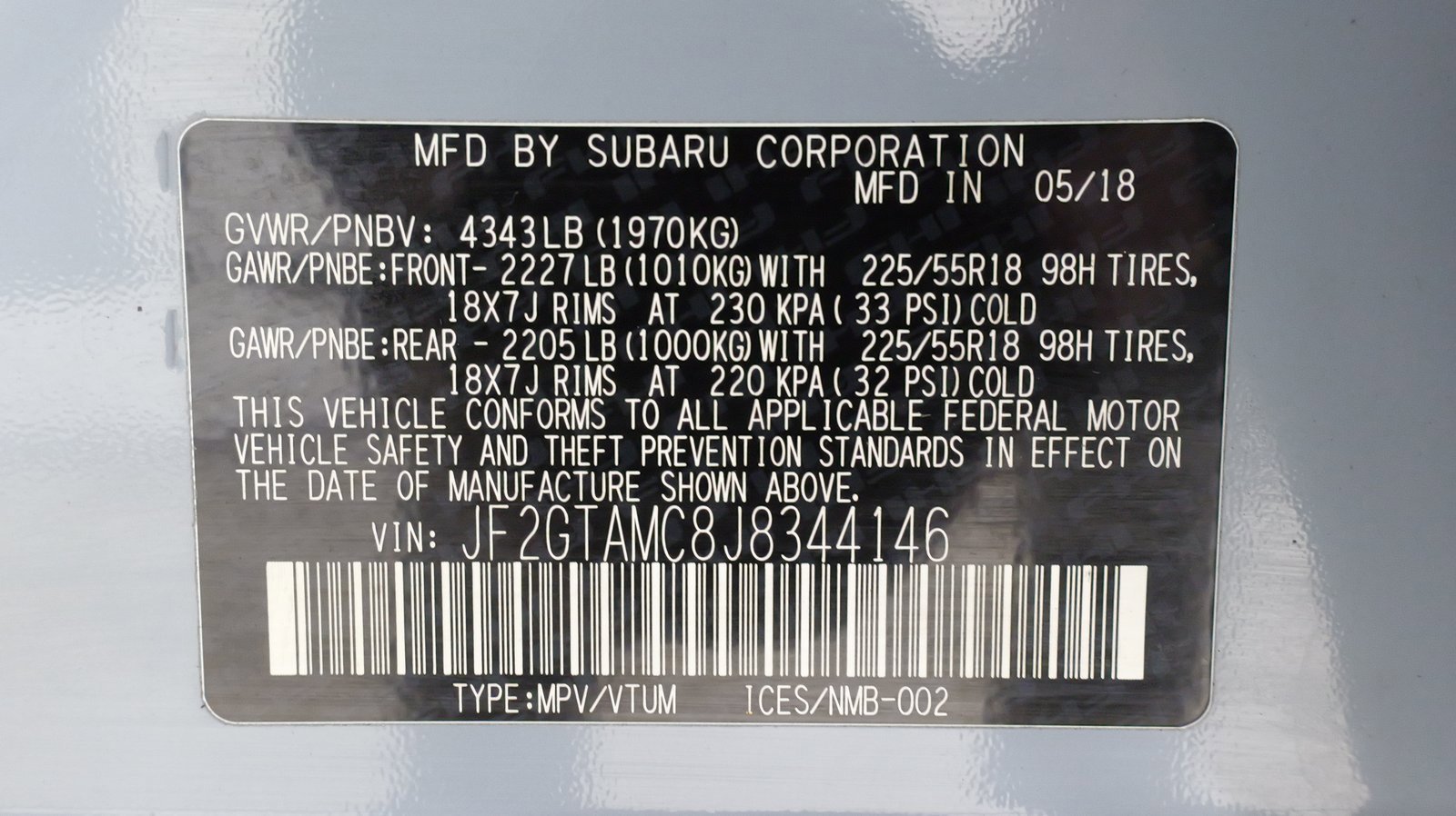 Used 2018 Subaru Crosstrek 2.0i Limited image 64