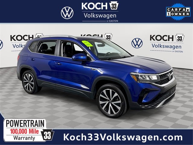 Used 2022 Volkswagen Taos SE w/ Panoramic Sunroof Package